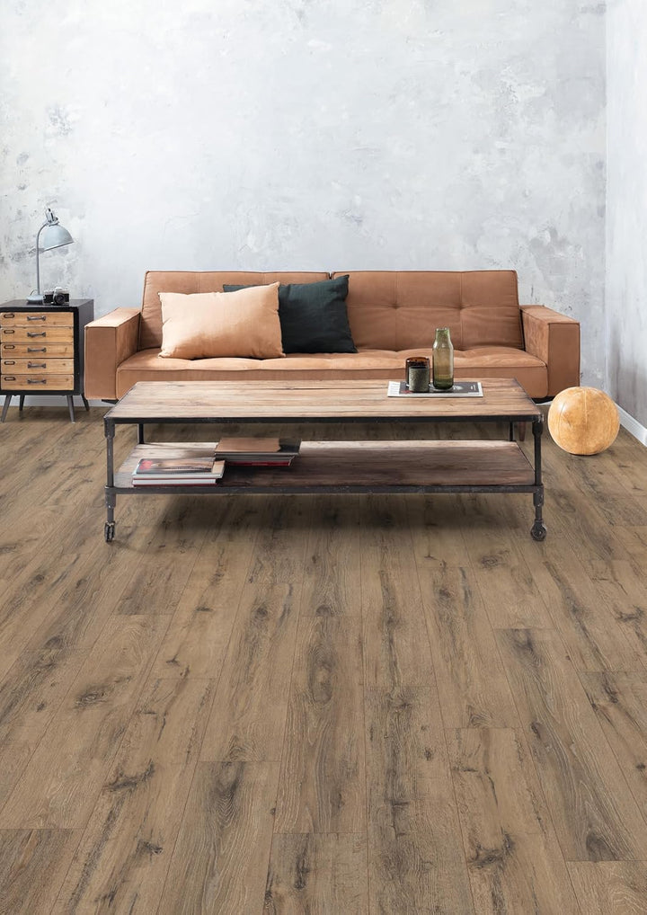 EGGER NatureSense Laminat EL1007 Parkett Eiche dunkel 1292x193x8mm (1,995m²) 1,995m² | Boden, 1,995m