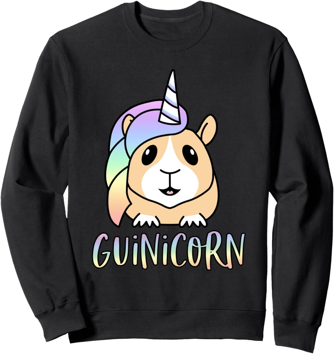 Guinicorn Cute Funny Pet Guinea Pig Unicorn Owner Gift Sweatshirt