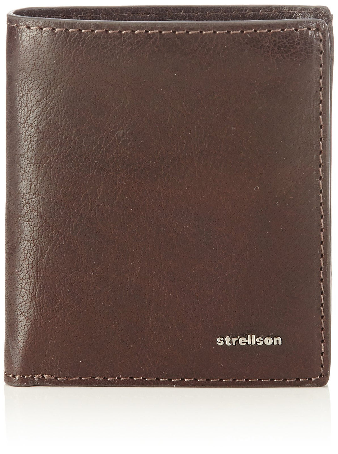 Strellson Herren Geldbeutel Jefferson Brieftasche aus Leder Braun (Dark Brown 702), Braun (Dark Brow
