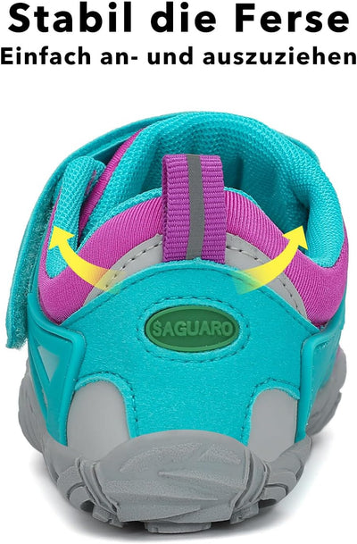 SAGUARO Barfussschuhe Kinder Barfussschuhe Schnell Trocknend Badeschuhe für Jungen Mädchen Gr.24-36