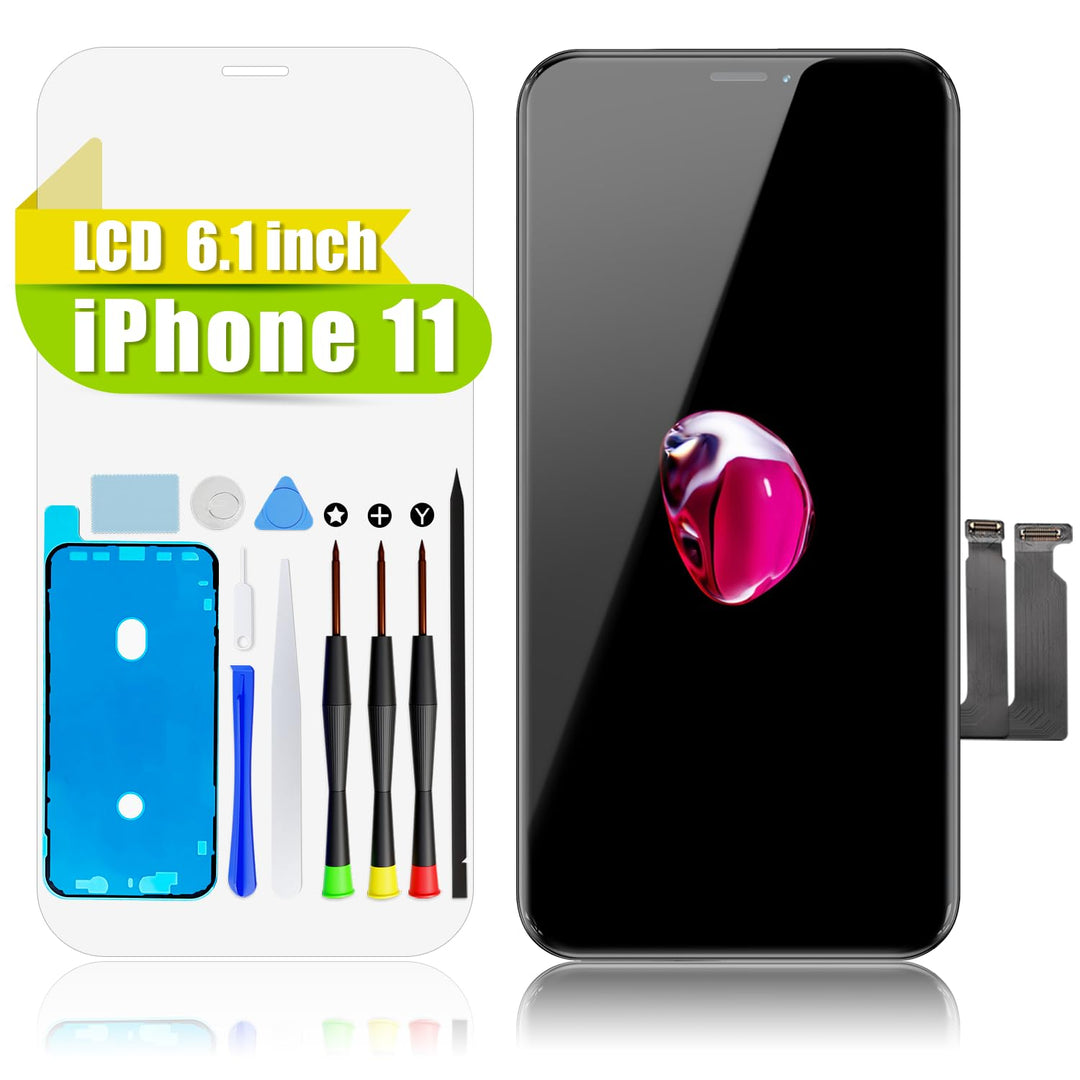 GOLDWANGWANG Display für iPhone 11 Bildschirm Ersatz 6,1 Zoll LCD Display 3D Touch Screen Digitizer