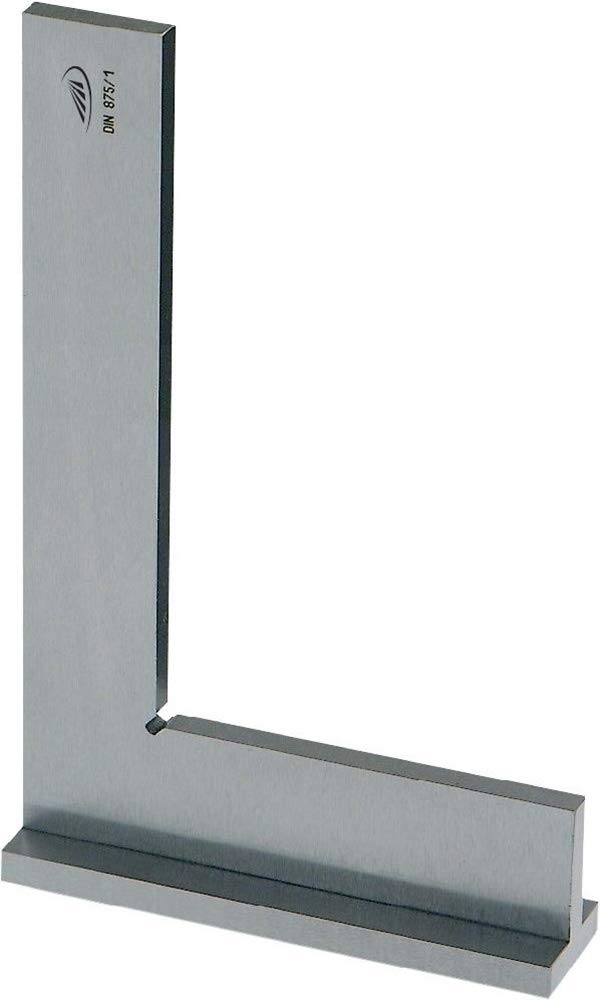Helios Preisser Anschlagwinkel GG 2 (DIN 875, für Winkelprüfungen, Schenkellänge: 500 x 250 mm) 0372