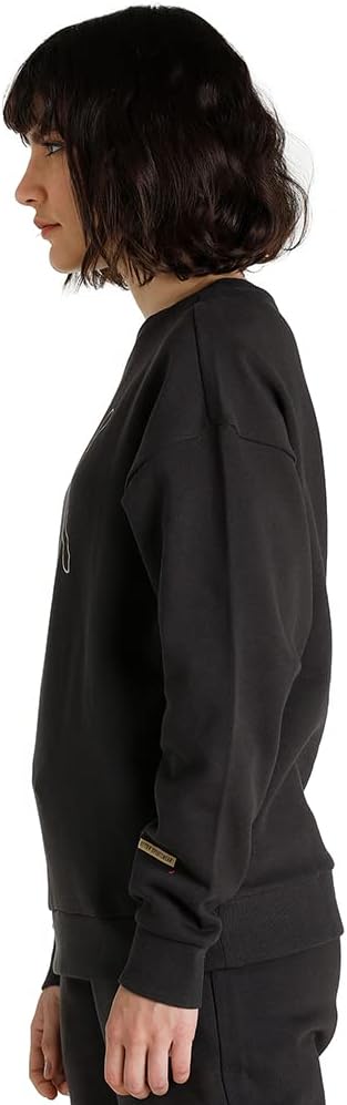 PUMA Damen Better Sportswear Crew Sweat L Schwarz (Phantom Black), L Schwarz (Phantom Black)