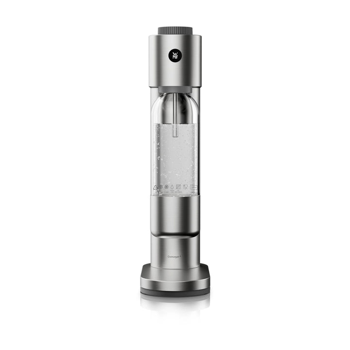 WMF Element One Wassersprudler – vollautomatische Edelstahl Sprudelmaschine mit 3 Graden, platzspare