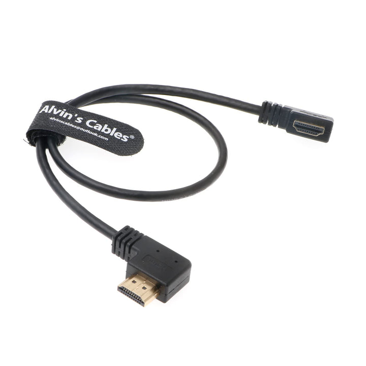 Alvin's Cables Z Cam E2 L-förmiges HDMI-Kabel links nach rechts Winkel High Speed HDMI-Kabel für Ato