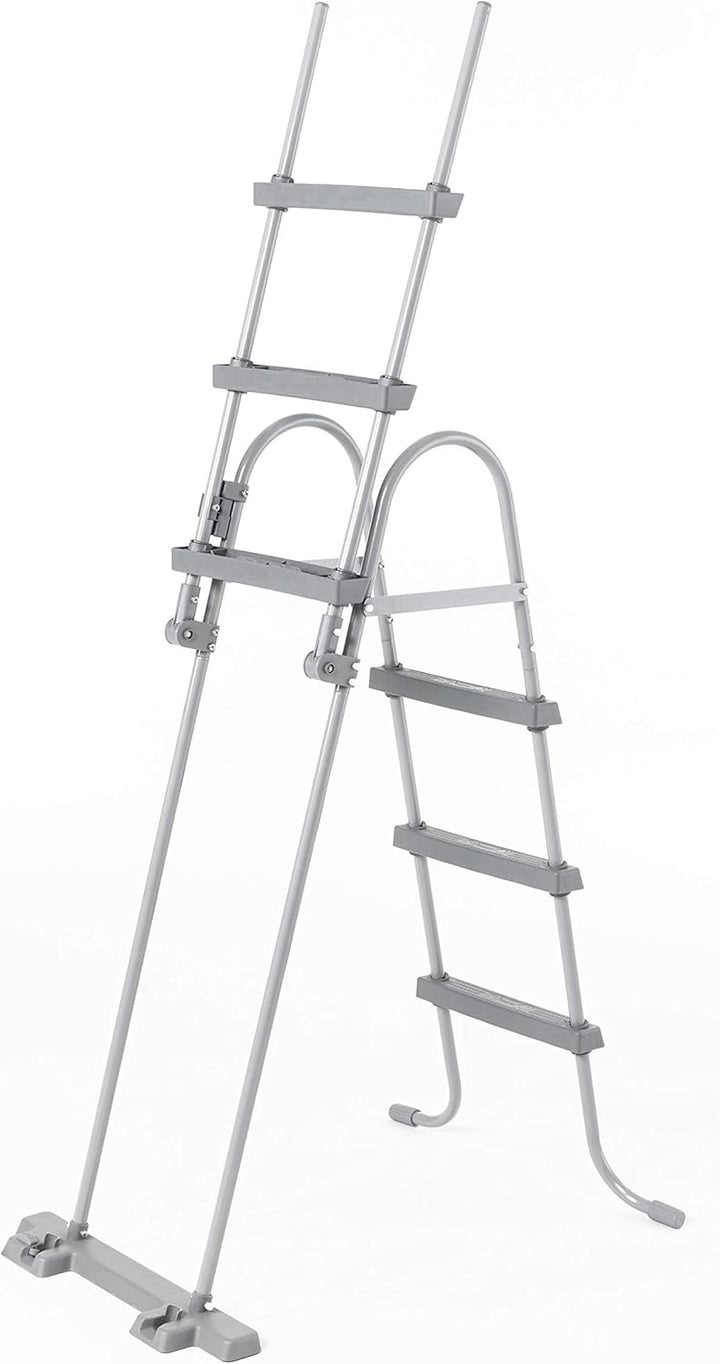 Bestway Flowclear Sicherheitsleiter, 107 cm, Maximale Tragfähigkeit: 150 kg Multicolor Höhe: 107 cm