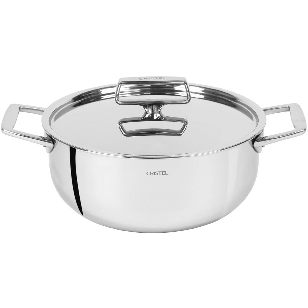 Cristel Castel'Pro F28CPF Kochtopf, Edelstahl, 28 cm