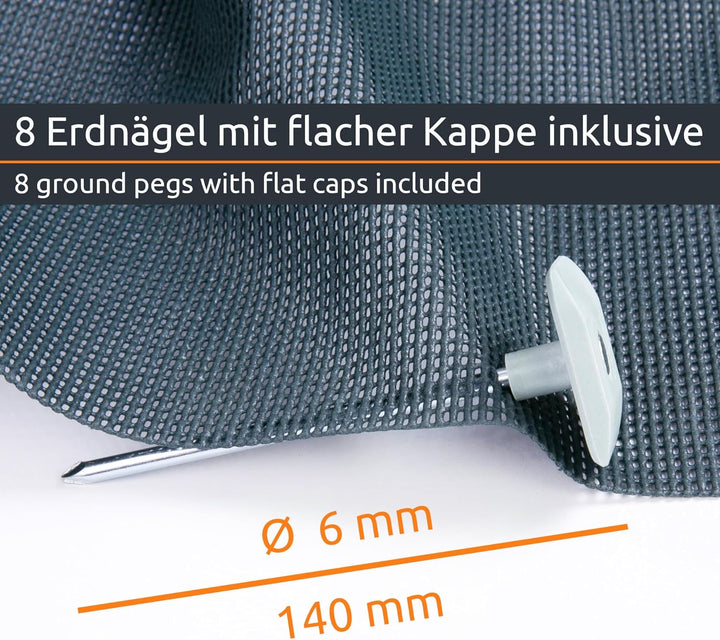 your GEAR Outdoor Soft Carpet - 8 Grössen von 200x300 bis 300x600 cm - weicher Vorzeltteppich, Zeltt