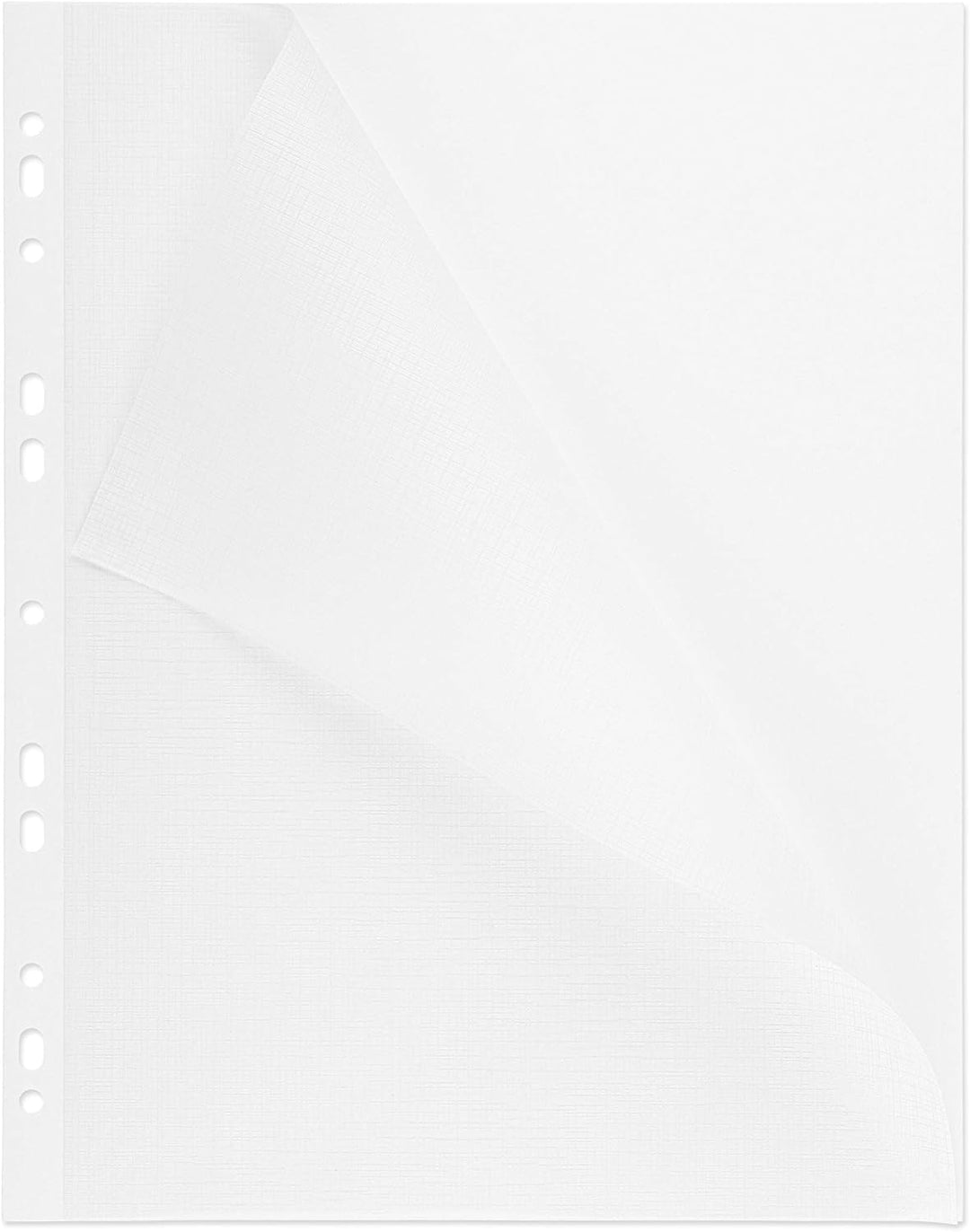 mashpaper Fotokarton Fotoblätter 100 Blatt weiss mit Pergamin 230x297mm 65000420