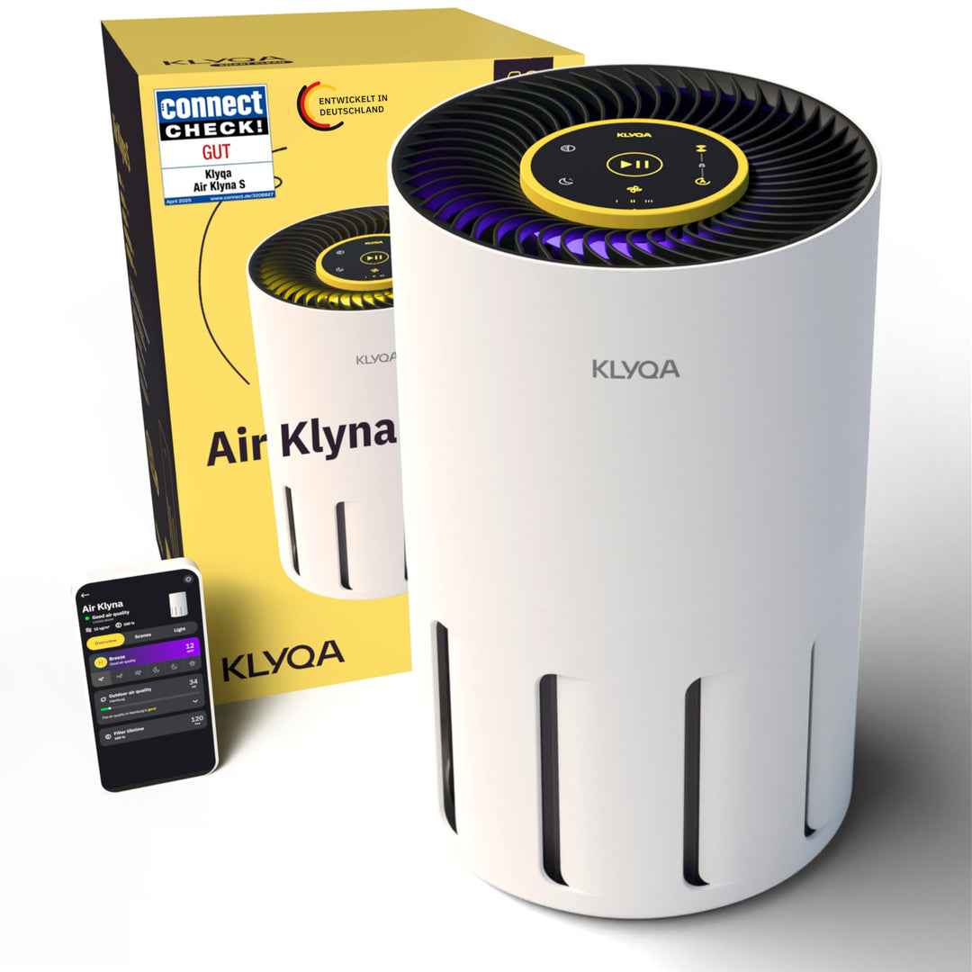 Luftreiniger Allergiker 360° HEPA-Filter Pet entfernt 99,99% der Tierhaare, Staub & Pollen I 300 CAD