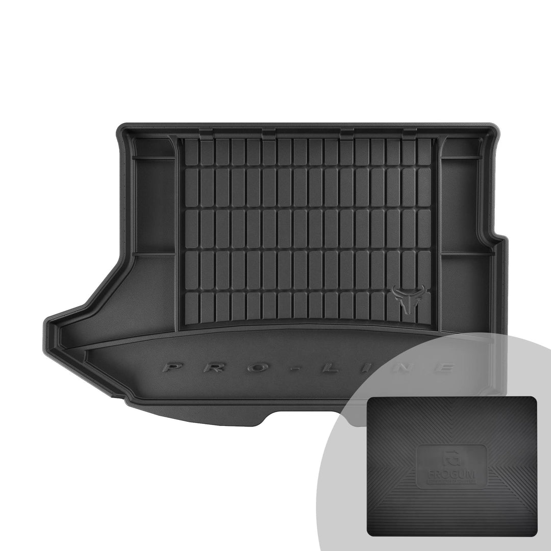 FROGUM ProLine 3D Gummimatte Exklusive Auto Kofferraummatte Kofferraumwanne für Dodge Caliber 2006-2