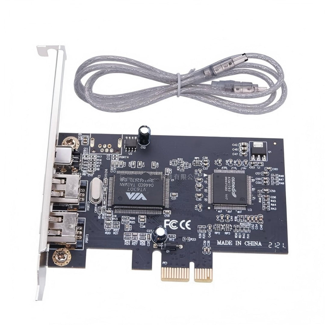 PCI-E Firewire Karte Erweiterungskarte IEEE 1394 PCI Express Controller Karte PCIe Firewire Adapter