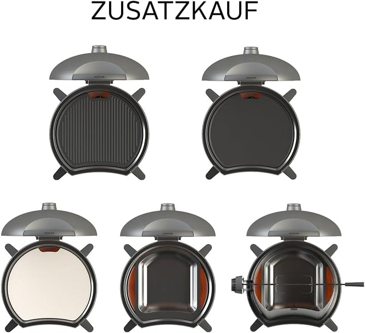 Morsø Forno EL Medio Elektrogrill – Grill elektrisch mit Grillrost aus Gusseisen, skandinavischer Li