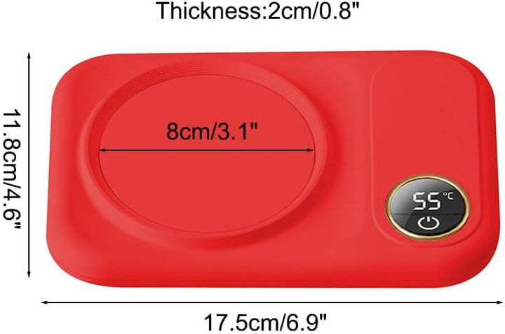 Kaffeetassenwärmer, 3 Temperatureinstellungen, Tassenwärmer, USB Kaffeewärmer, Untersetzer mit Autom