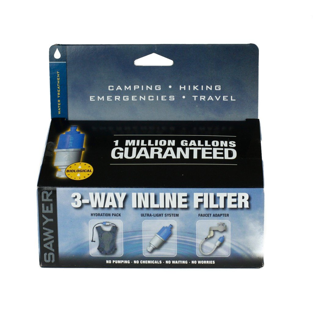 Sawyer® Outdoor Wasser Reinigung Filter Ersatzteile Bucket Eimer Conversion Inline Schnelles Füllen