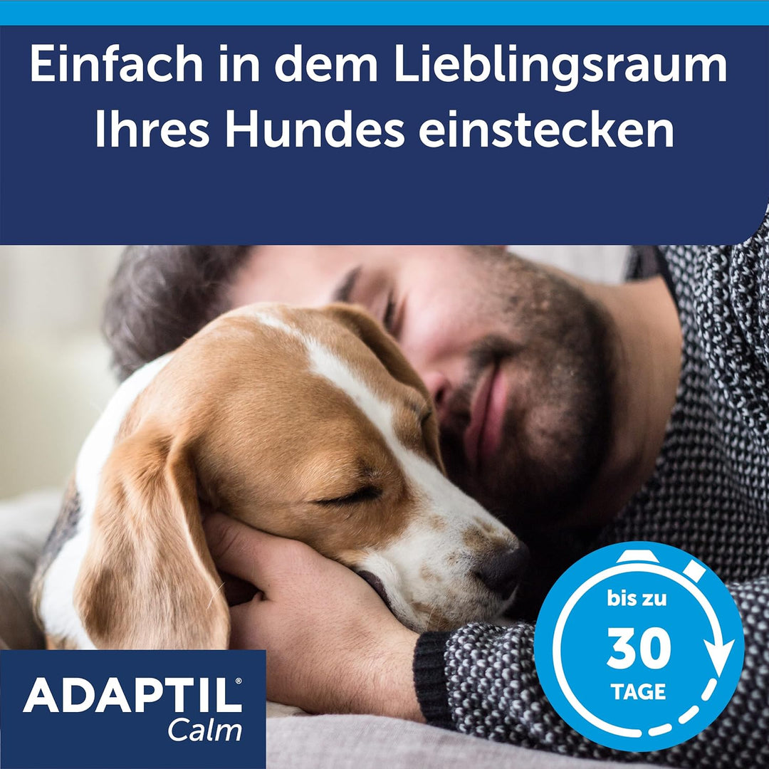 ADAPTIL Calm Nachfüllflakon für Hunde | Pheromone zur Reduktion von ängstlichem Verhalten, Feuerwerk