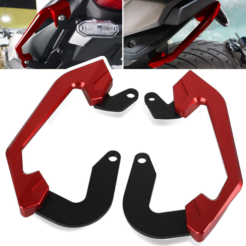 CB650R CBR650R Motorrad Haltegriffe für Beifahrer hinten für CB650R CBR650R 2018 2019 2020 rot, rot