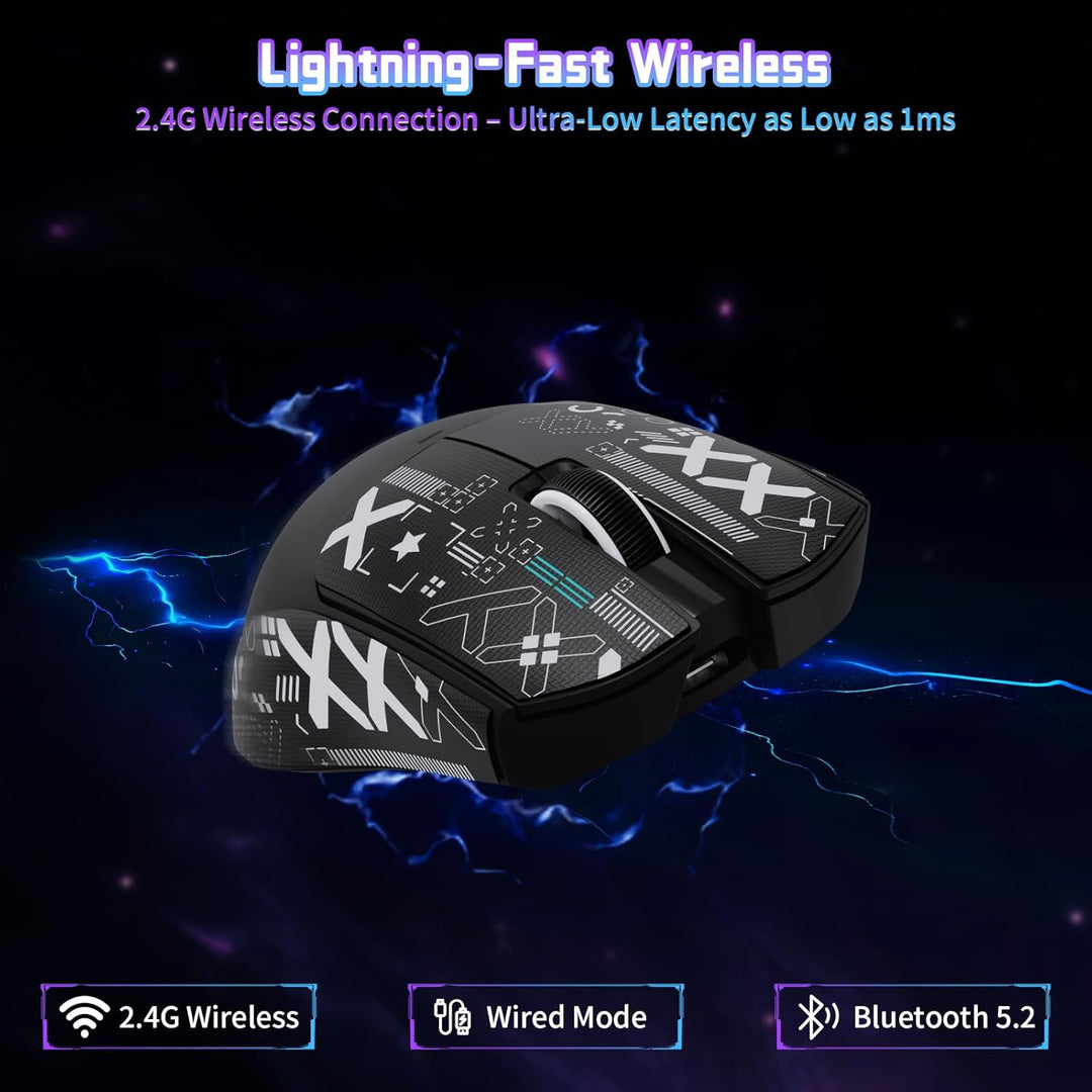 ATTACK SHARK X11 SE Kabellose Gaming-Maus, PixArt PAW3311 Gaming-Sensor, BT/2.4G Wireless/Kabelgebun