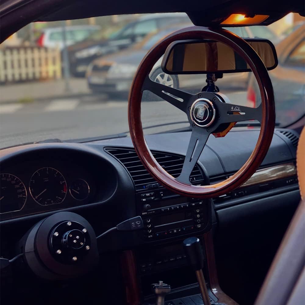 Lenkradnabenadapter, Universal 6-Loch-Schraubenkugel-Lenkrad-Schnellverschluss-Nabenadapter-Abbruchs