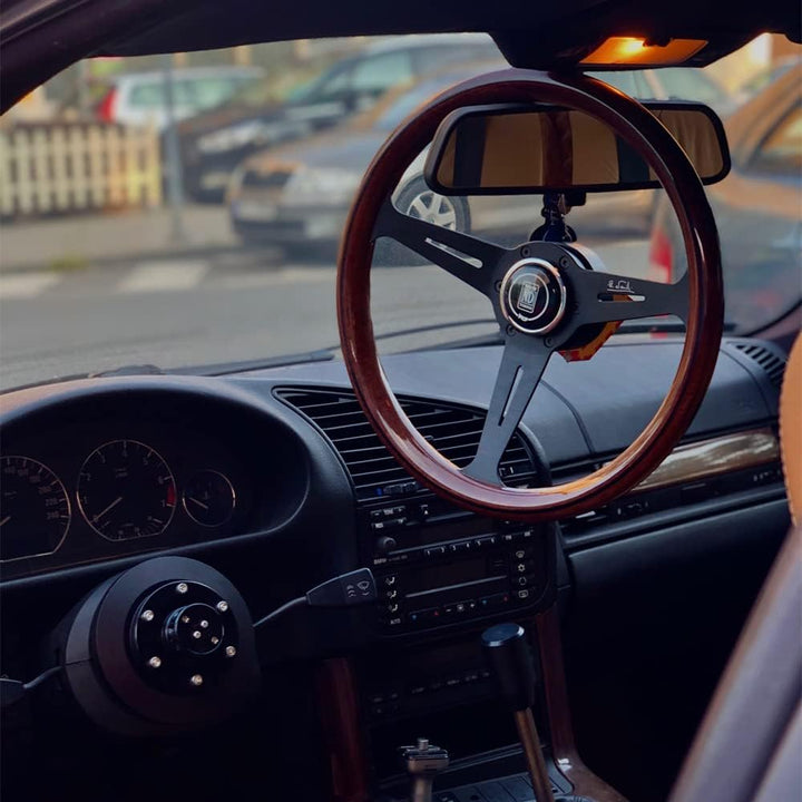 Lenkradnabenadapter, Universal 6-Loch-Schraubenkugel-Lenkrad-Schnellverschluss-Nabenadapter-Abbruchs