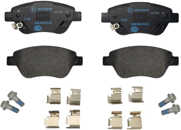 HELLA PAGID 8DB 355 012-831 Bremsbelagsatz - T1647 - Dicke/Stärke: 17.8mm - Bremssystem: Bosch - mit