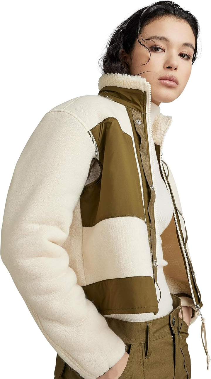 G-STAR Damen Cropped Hunter Jacke Jackets S Grün (dark olive D23689-D389-C744), S Grün (dark olive D
