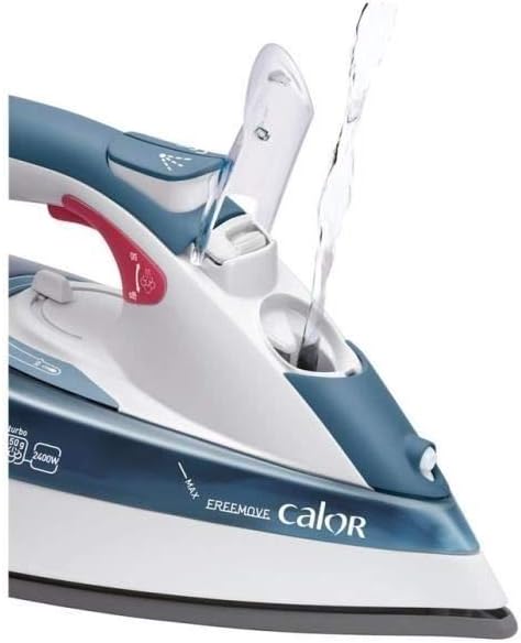 Calor fv9960 C0 Freemove Dampfbügeleisen, kabellos blau 2400 W