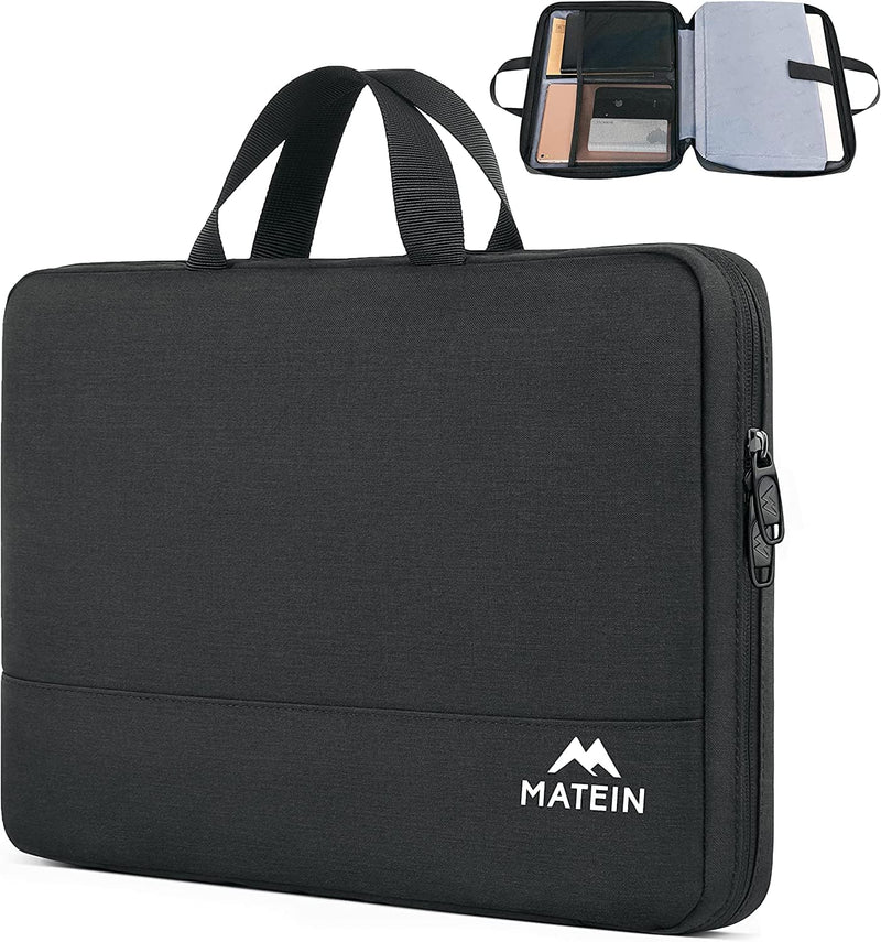 MATEIN Laptophülle 15,6 Zoll, Laptop Hülle Wasserdicht Laptoptasche Schutzhülle mit Griff, Laptop Sl