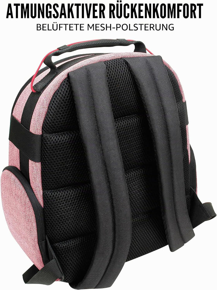 USA Gear DSLR Kamerarucksack, Kameratasche, Kamera Fotorucksack für Spiegelreflexkamera mit Kundenge