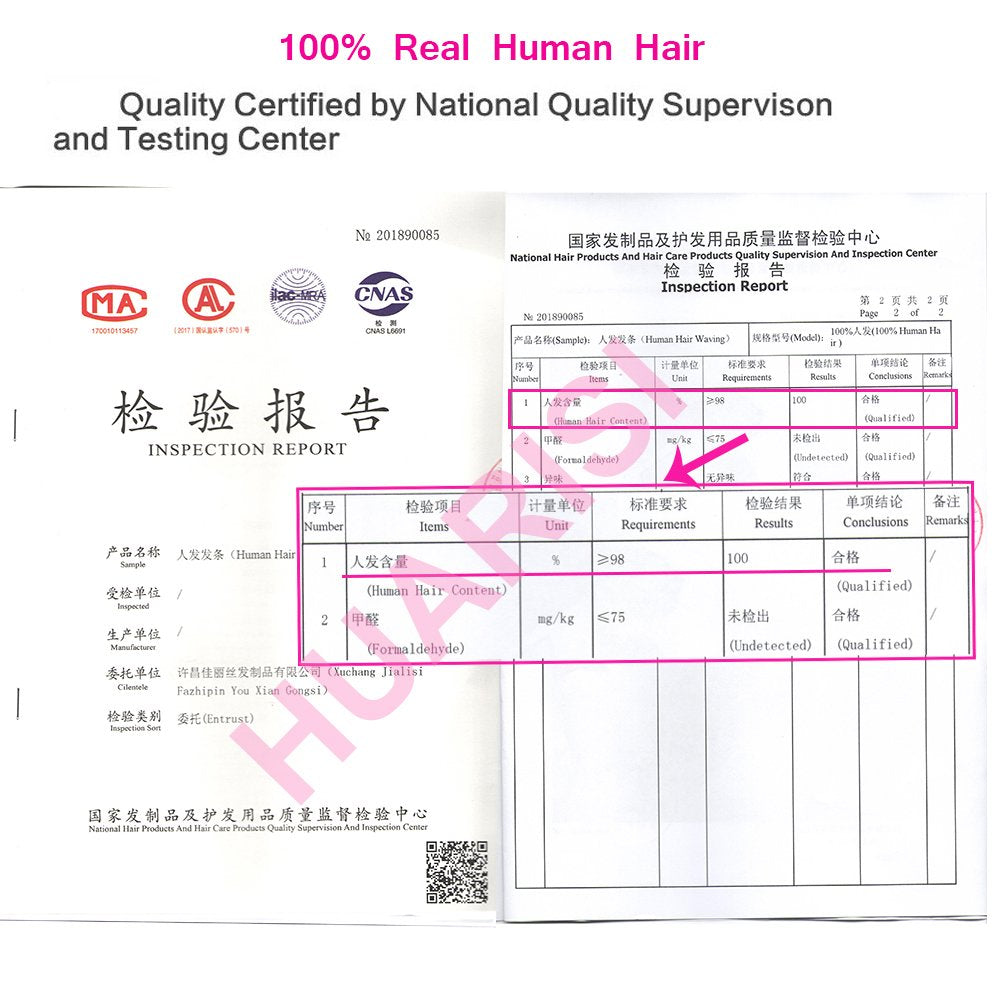 Huarisi Loose Wave Hair Bundles Menschliches Haar 4 Bündel Brasilianisches Lose Welle Haare Tressen