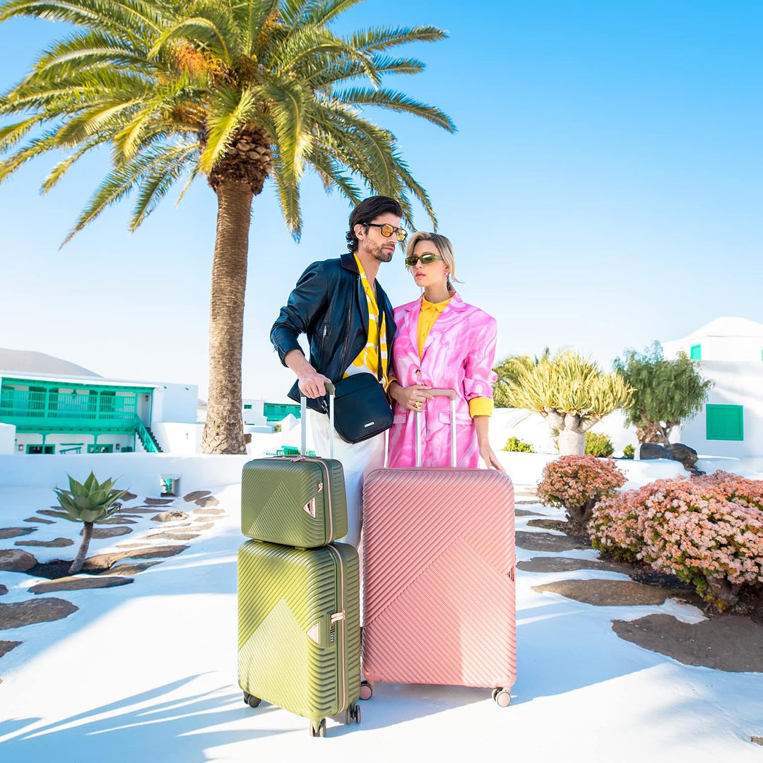 WITTCHEN GL Style Line | Reisekoffer Handgepäck Kabinengepäck Rollkoffer Hartschale aus Polycarbonat