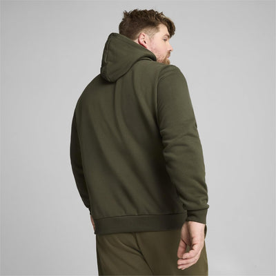 PUMA Herren ESS Big Logo Hoodie FL (S) Sweat S Dark Olive Green, S Dark Olive Green