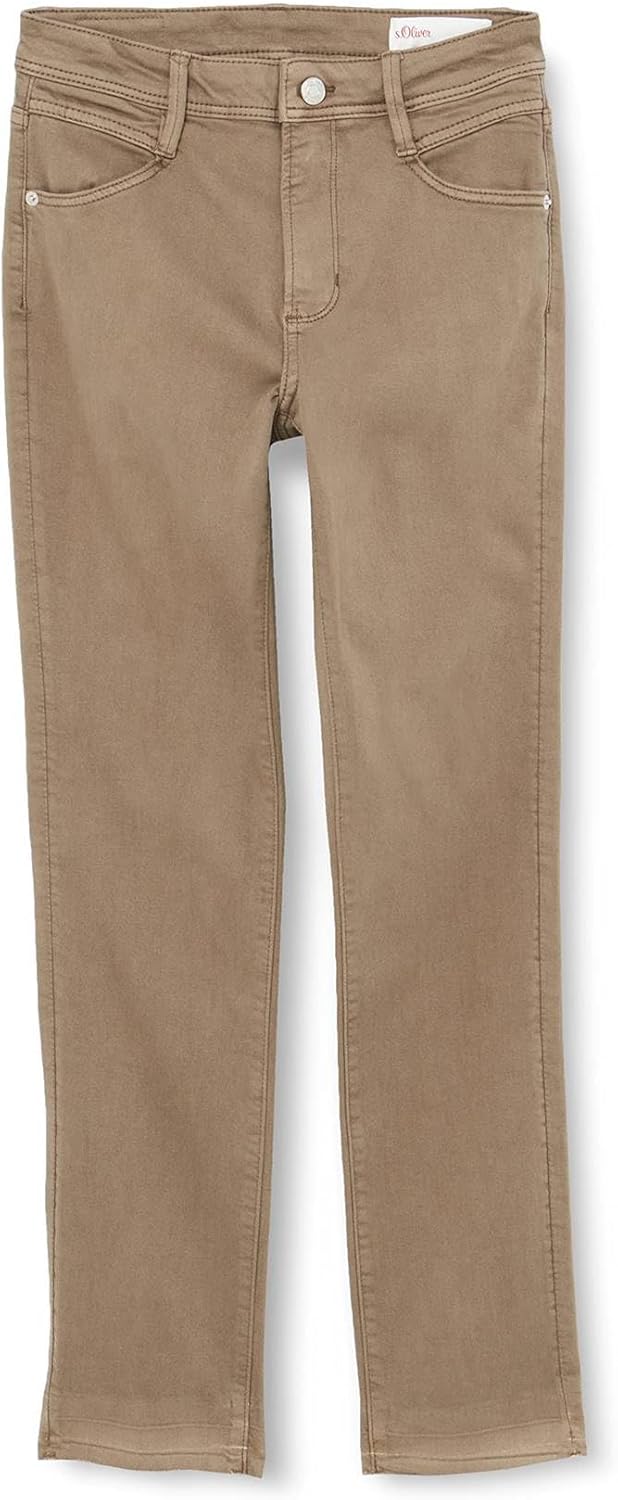 s.Oliver Damen Hose 34 Olive, 34 Olive