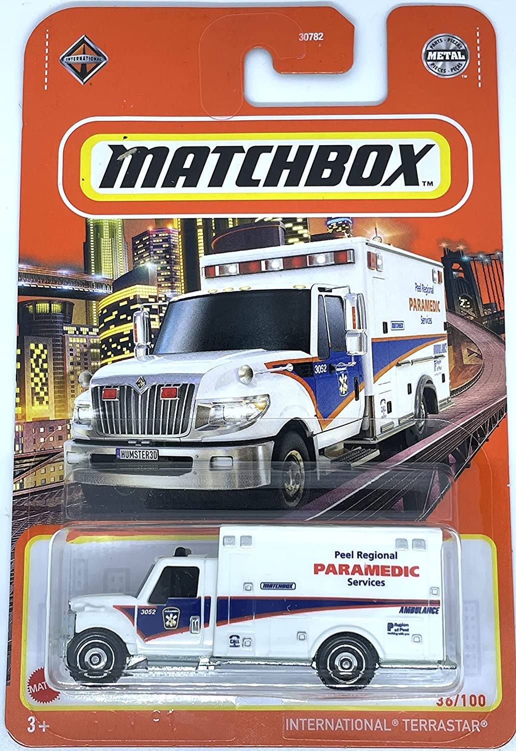 Matchbox 2022 - International Terrastar - Sanitäter - Krankenwagen 36/100