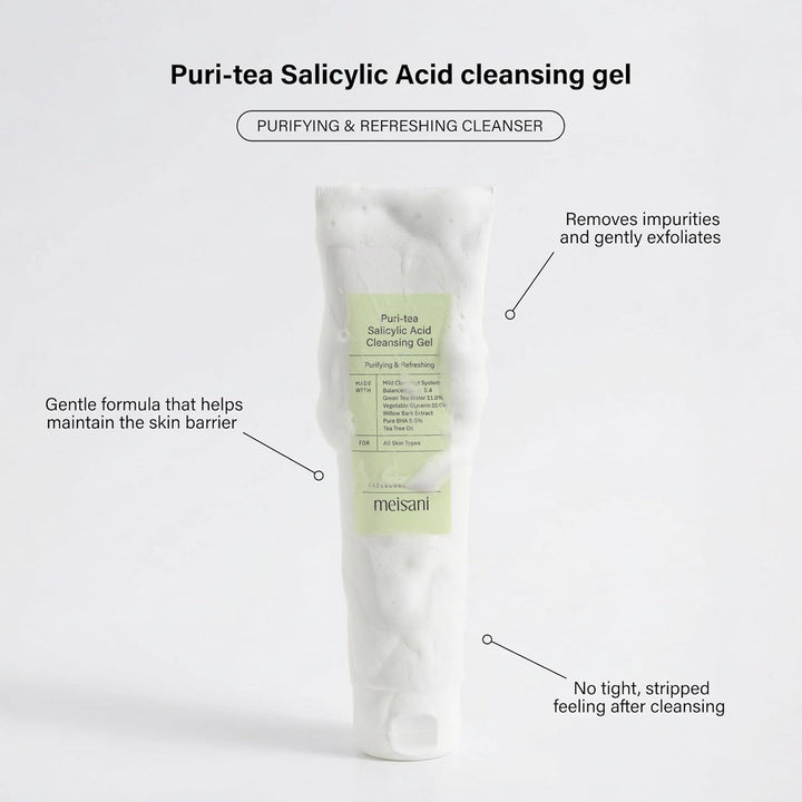 Meisani Puri-Tea Acid Cleansing Gel 150ml