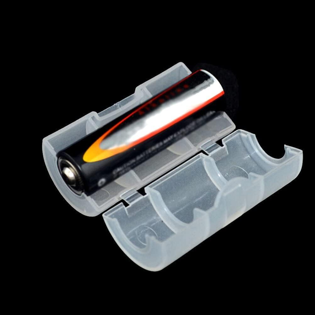 10 Pcs Aa Batterie Zur Grösse C -Batterie Kistenkisten -Box -Adapter -konverterhalter -switcher -kon