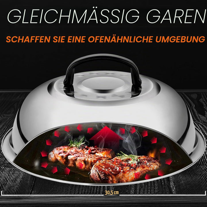 27-TLG Grillspachtel Plancha Zubehör für Männer, Teppanyaki BBQ Grillbesteck Set Edelstahl, Hibachi