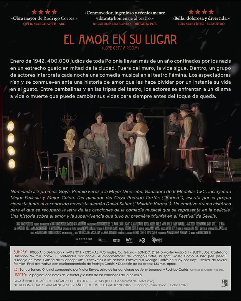 El amor en su lugar - BD