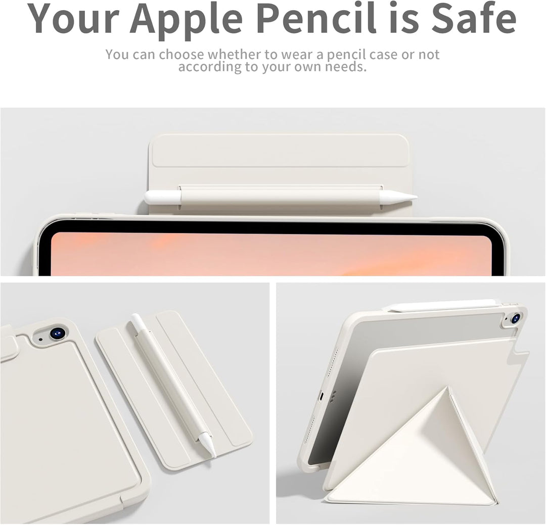 Hülle für iPad (A16) 11. Generation 11 Zoll 2025, iPad 10. Gen 10,9 Zoll 2022, Schlanke Magnetische