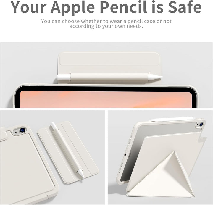 Hülle für iPad (A16) 11. Generation 11 Zoll 2025, iPad 10. Gen 10,9 Zoll 2022, Schlanke Magnetische