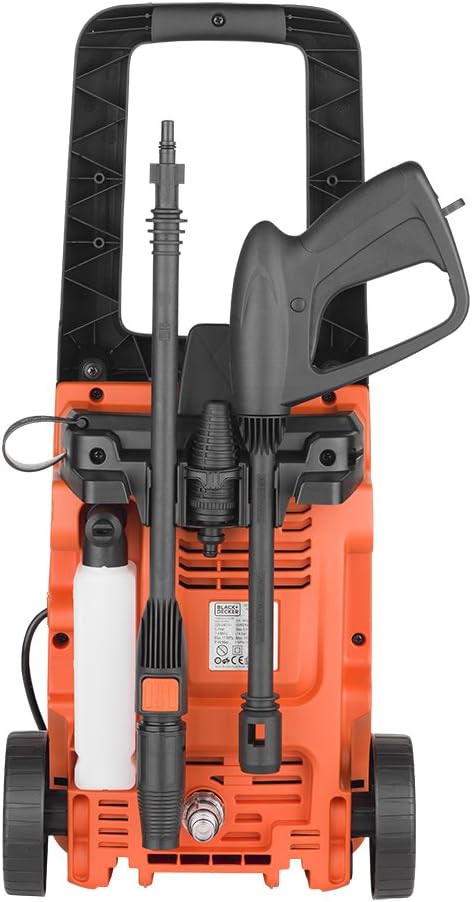 BLACK+DECKER Hochdruckreiniger BXPW1400E (1400 W, 110 bar, 390 l/h) Base 1400 W, Base 1400 W