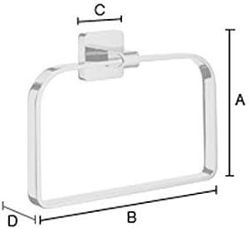 SMEDBO OK344 Handtuchring Ice, silber, 20 x 5 x 14.2 cm