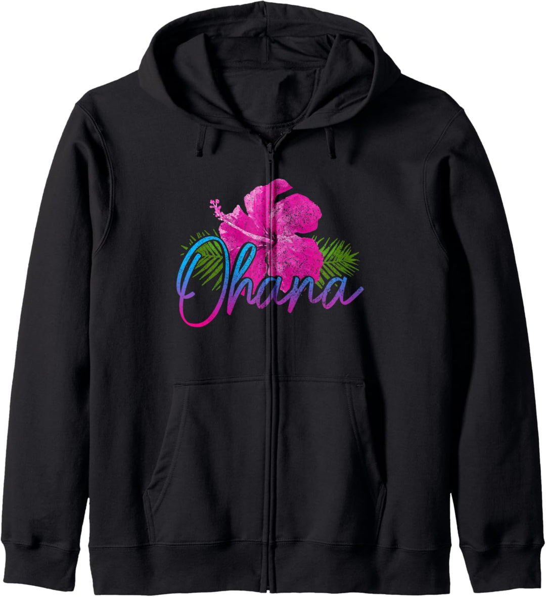 Hawaii Aloha Hibiskus Hawaiianische Inseln Surfer Souvenir Kapuzenjacke