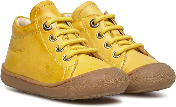 Naturino Lauflernschuhe aus Nappaleder 17 EU Gelb, 17 EU Gelb