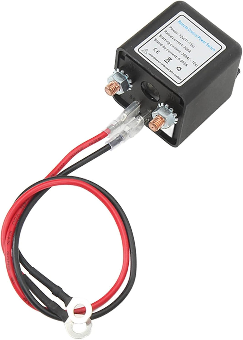 Batterieferntrennschalter, Notausschalter für Auto mit Fernbedienung DC12V 120A-200A, Batterieentlad