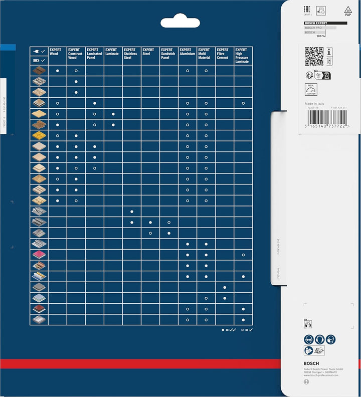 Bosch Accessories Bosch Professional 1x Kreissägeblatt Expert for Steel (für Stahl, Sägeblatt Ø 254