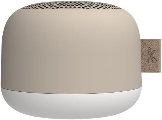 KREAFUNK Alight, magnetischer Bluetooth Lautsprecher mit Licht, Ivory Sand, ivory sand