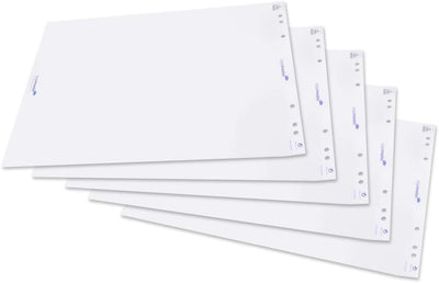 Legamaster 7-153600 Universal Flipchart Triangle Rundfuss, schwarz & 7-156000 Flipchart-Papier, 5 Bl