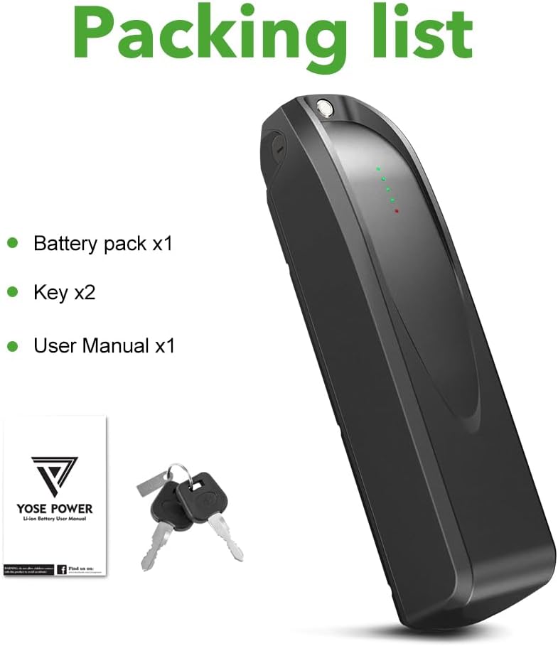 E-Bike Batterie 36V 10,4Ah Li-ion Downtube Akku ZZ98 Elektrofahrrad Prophete BP