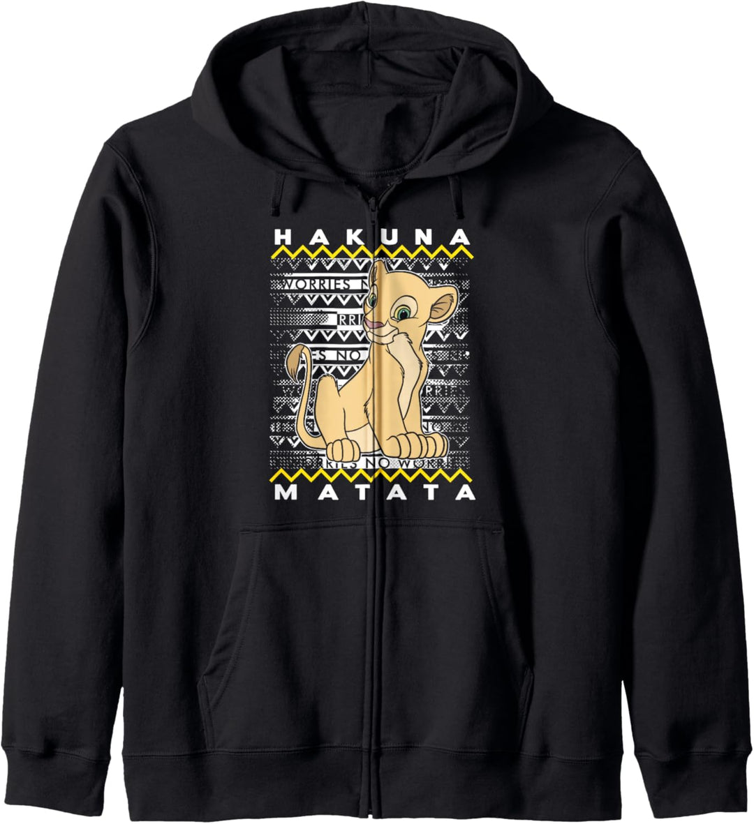 Disney The Lion King Nala Hakuna Matata Holiday Weihnachten Kapuzenjacke